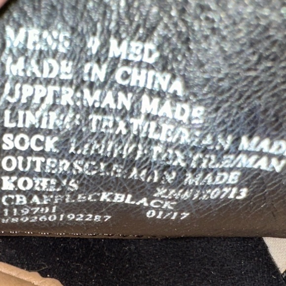 Classic Black Men's Dress Shoes Croft & Barrow Ortholite Size 9 - Picture 5 of 8